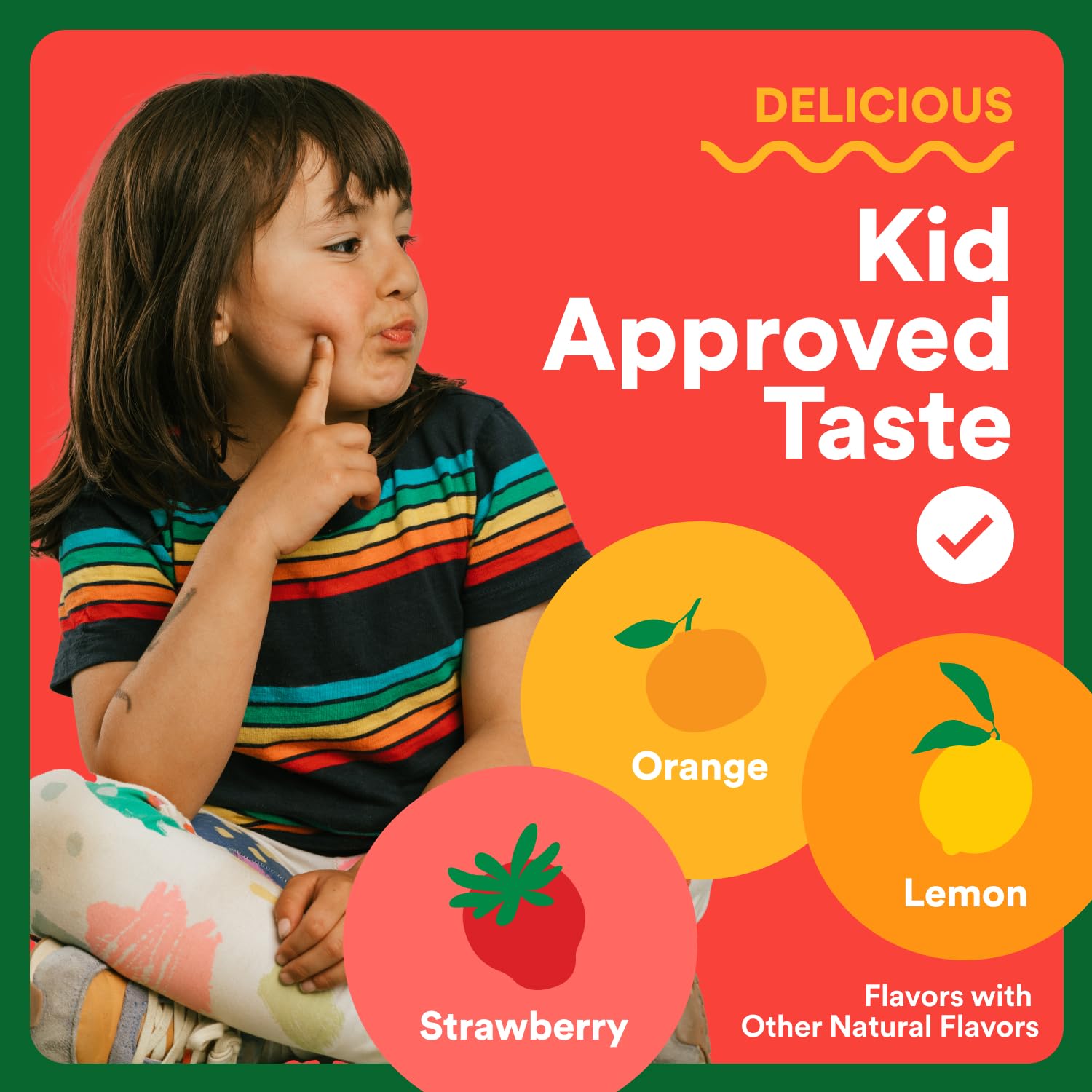 Prebiotic fiber highlighted on packaging for digestion support.