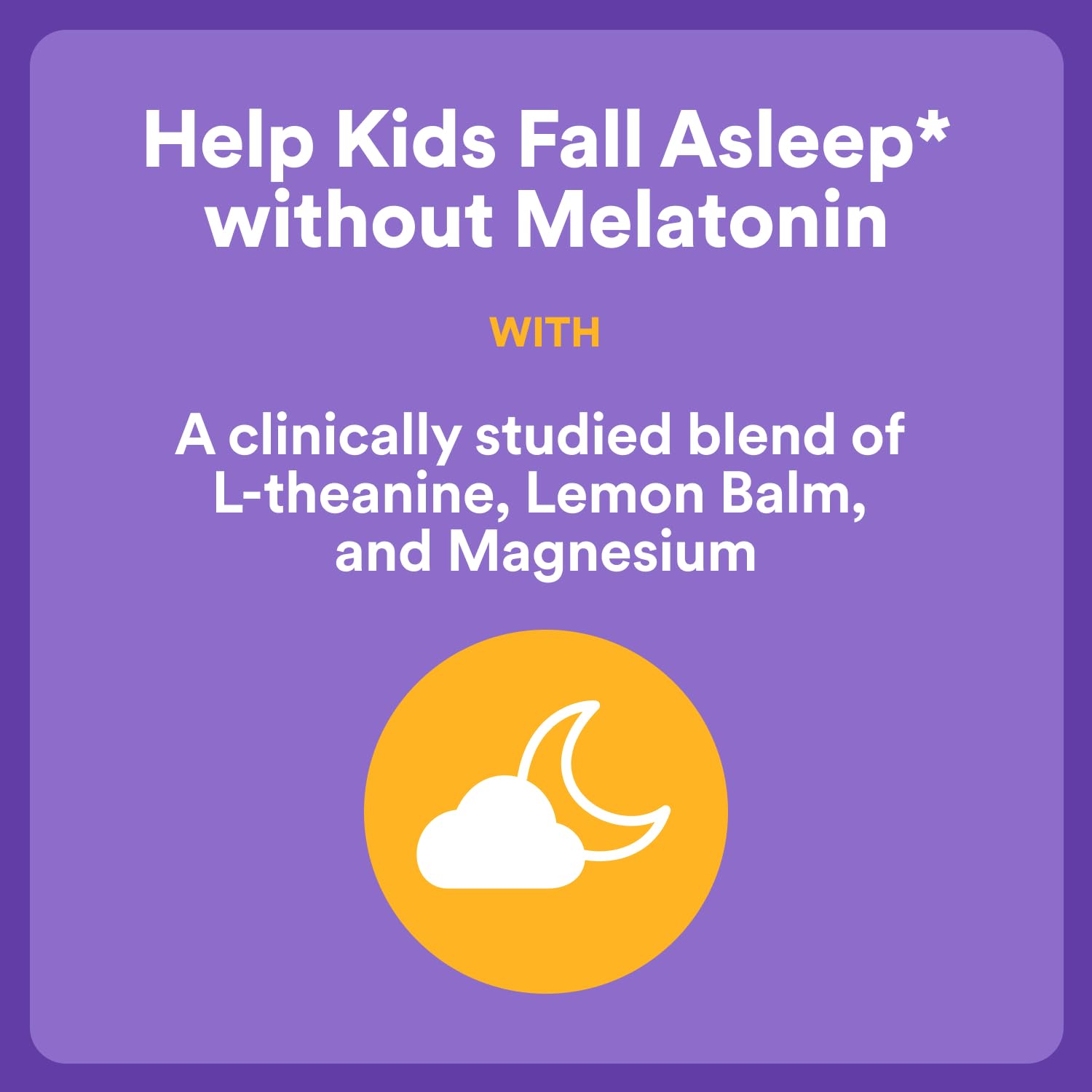 SmartyPants Kids Sleep Zero Melatonin label close-up highlighting allergen-free, clean formula.