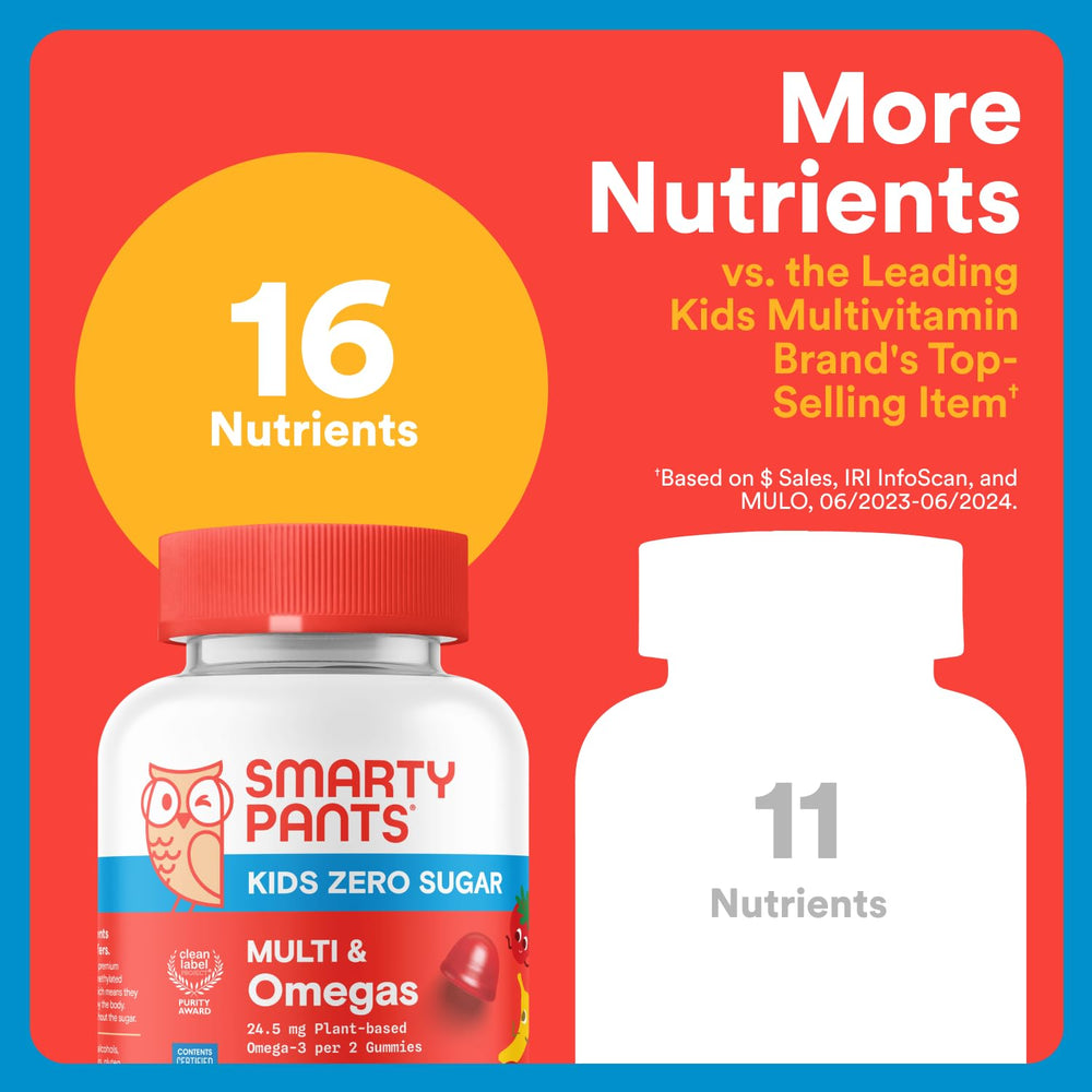 SmartyPants clean label award badge signals purity and trust