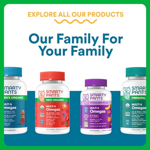 SmartyPants Organics Men’s Multivitamin for active lifestyle supports daily energy and routine.