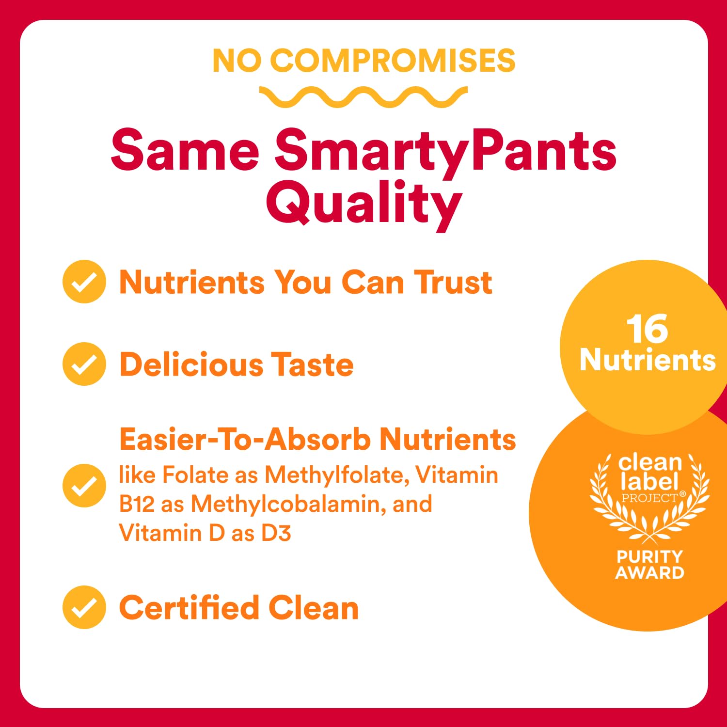 SmartyPants Plus Multi & Omegas gummies pour—convenient daily serving.