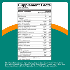 Methylfolate shown in SmartyPants prenatal formula.
