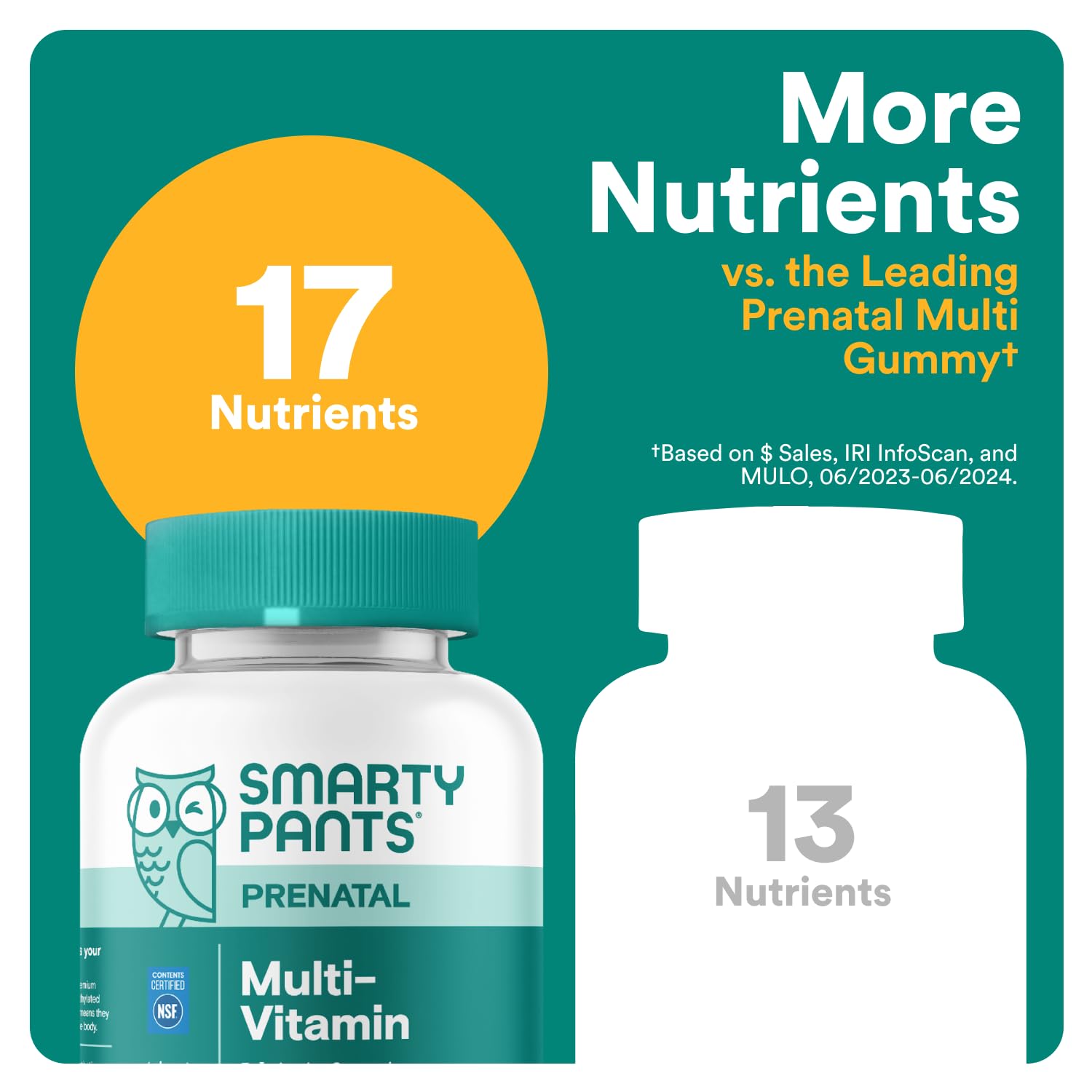 SmartyPants zinc citrate detail showing a bioavailable mineral for daily use