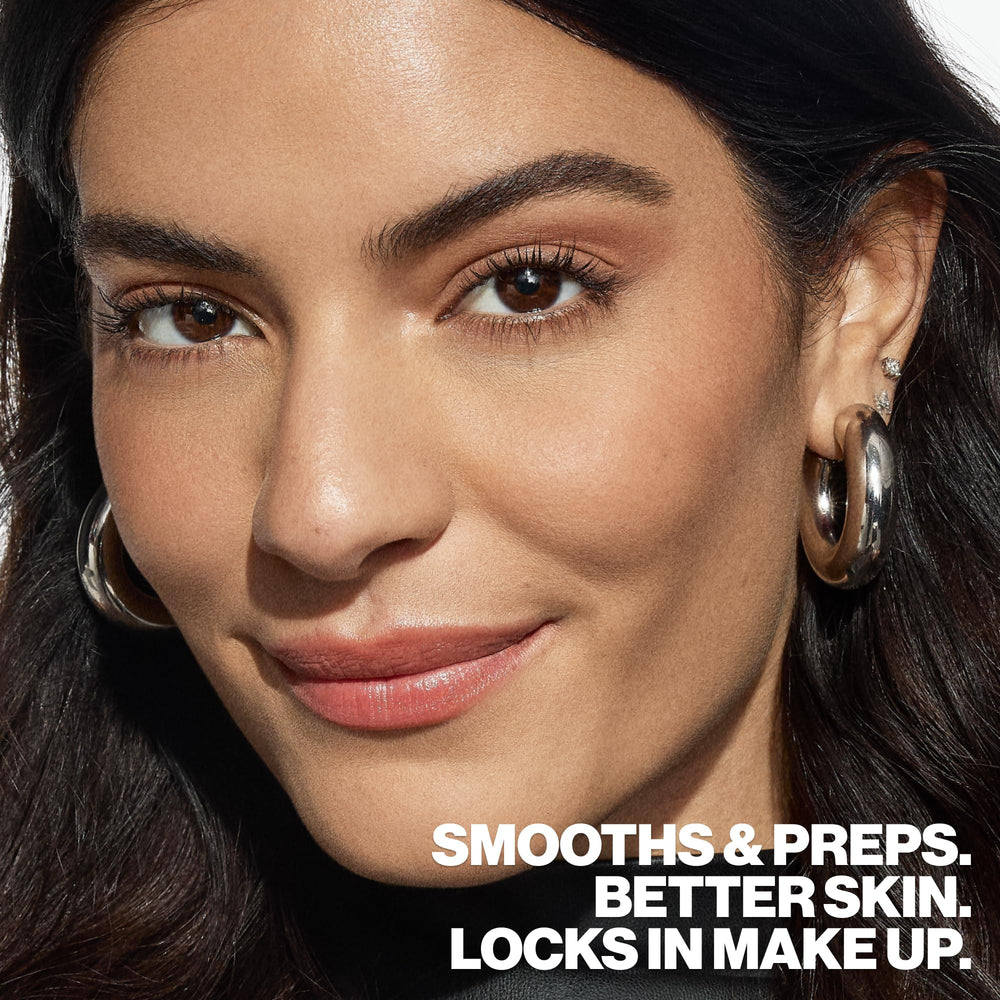Visual of 12-hour wear concept for Smashbox Pore Vanishing Primer.