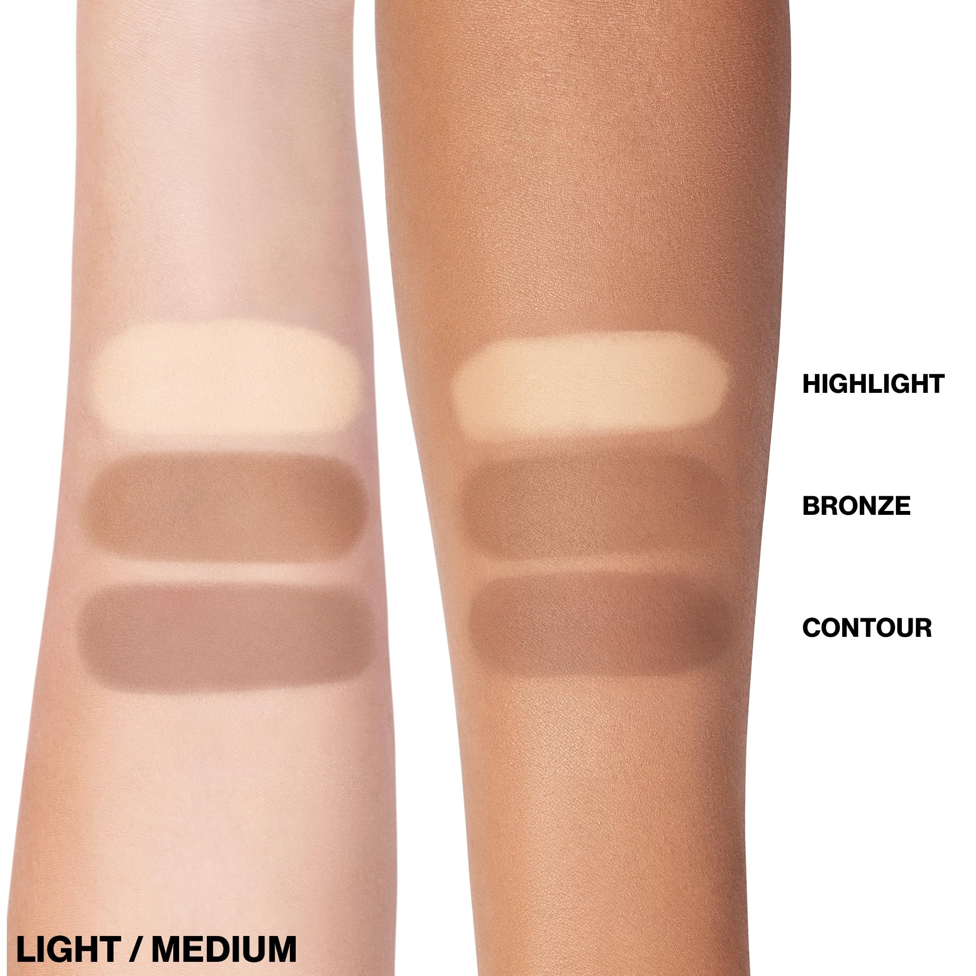 Smashbox Step-By-Step Contour Palette ideal for light/medium skin tones.