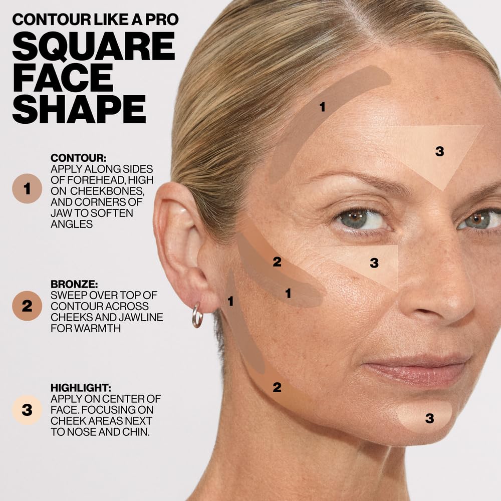 Smashbox Step-By-Step Contour Palette blendable formulas for buildable intensity.