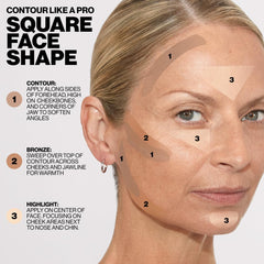 Smashbox Step-By-Step Contour Palette blendable formulas for buildable intensity.