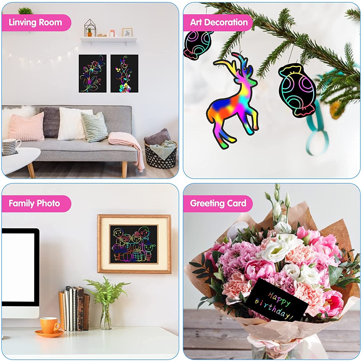 Smasiagon kids art crafts gift pack is perfect for celebrations.