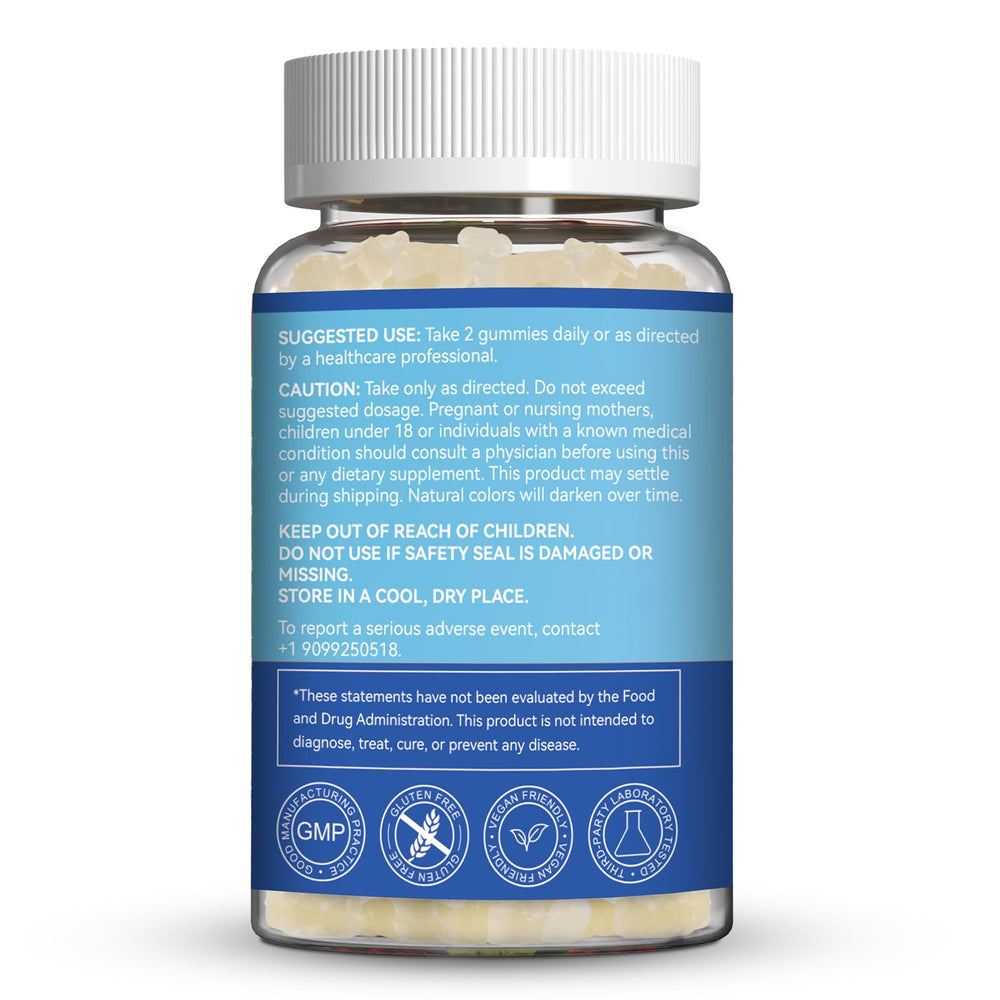 Daily-use SmildeHeal L-Lysine gummies for easy supplementation