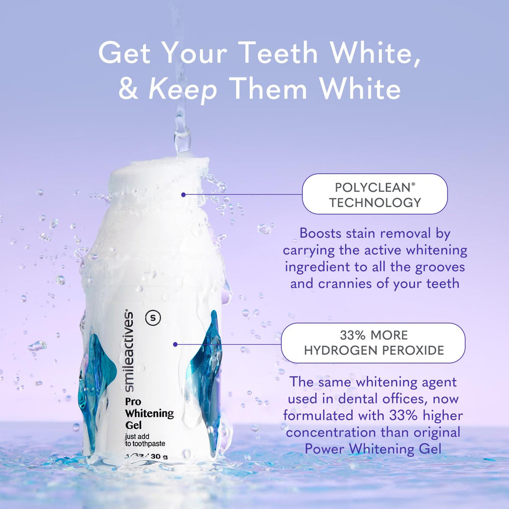 Smileactives travel-size whitening kit ideal for whitening on the go