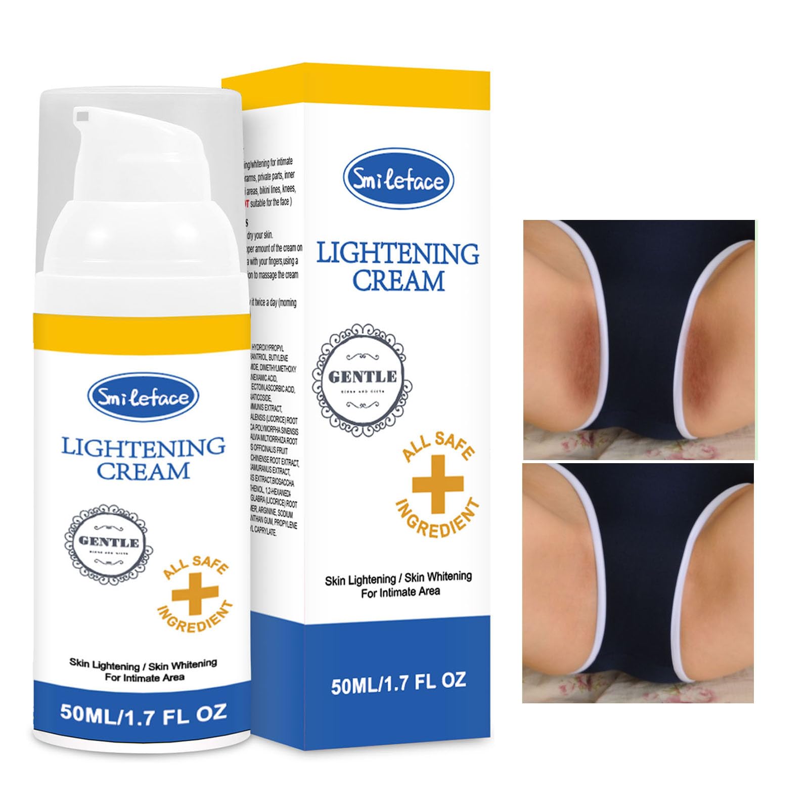 SMILEFACE gentle formula visual conveys light, soothing scent and easy texture.