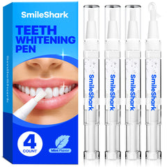 SmileShark premium teeth whitening pen package for on-the-go touch-ups.