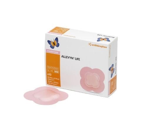 Smith & Nephew Allevyn Life waterproof outer film guards the dressing during activities