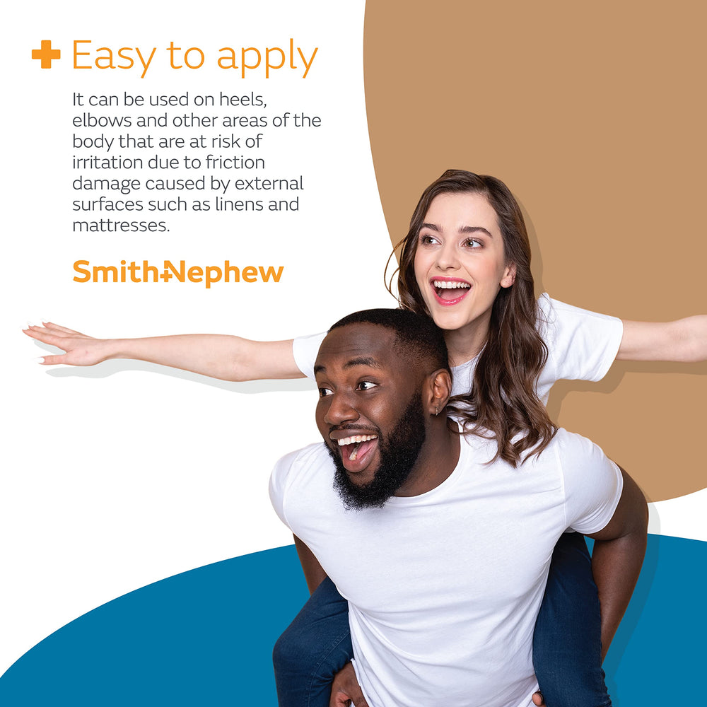 Smith+Nephew NO-STING Skin-Prep barrier lasts up to four days for dressing adhesion.