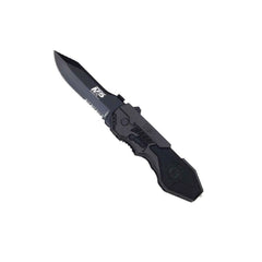 Smith & Wesson SWMP4LS 8.6 inch folding knife with assisted opening for rapid one-handed use outdoors.