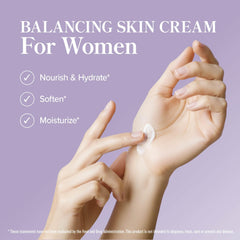 SMNutrition Estro-Life label front highlighting fragrance-free and paraben-free features.