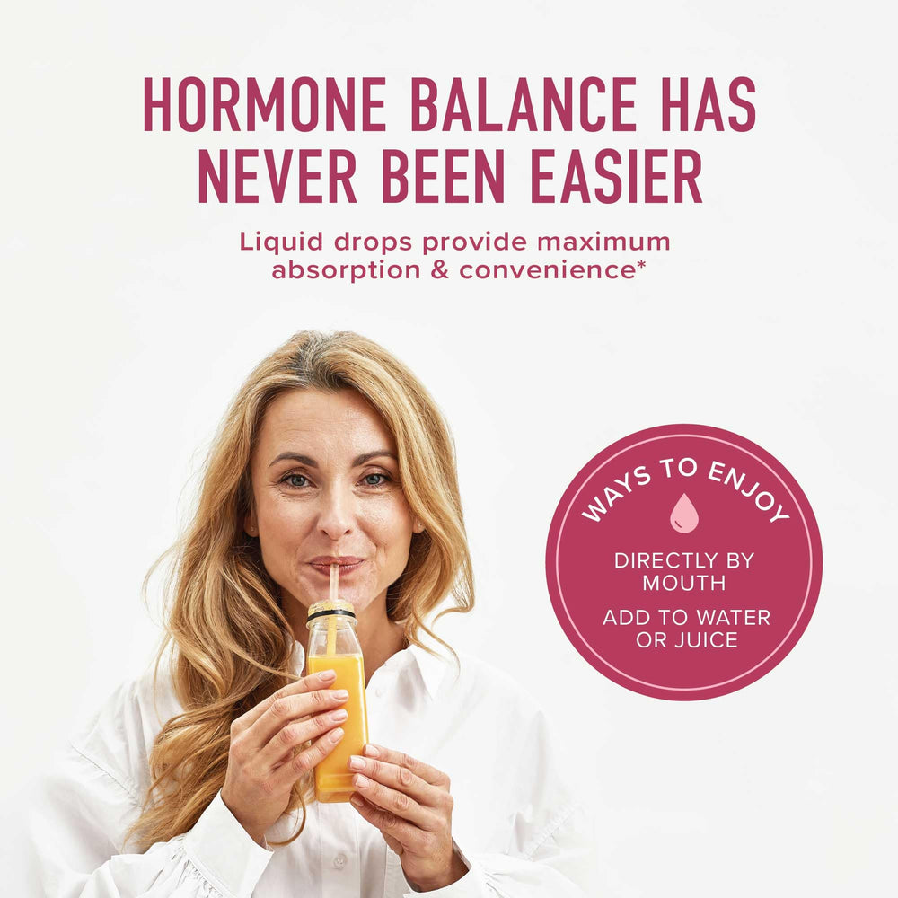 SMNutrition Hormone Balance ingredient blend features black cohosh and chasteberry.