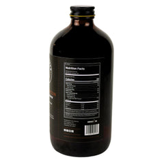 Smokeshow syrup with orange peel garnish for enhanced aroma.