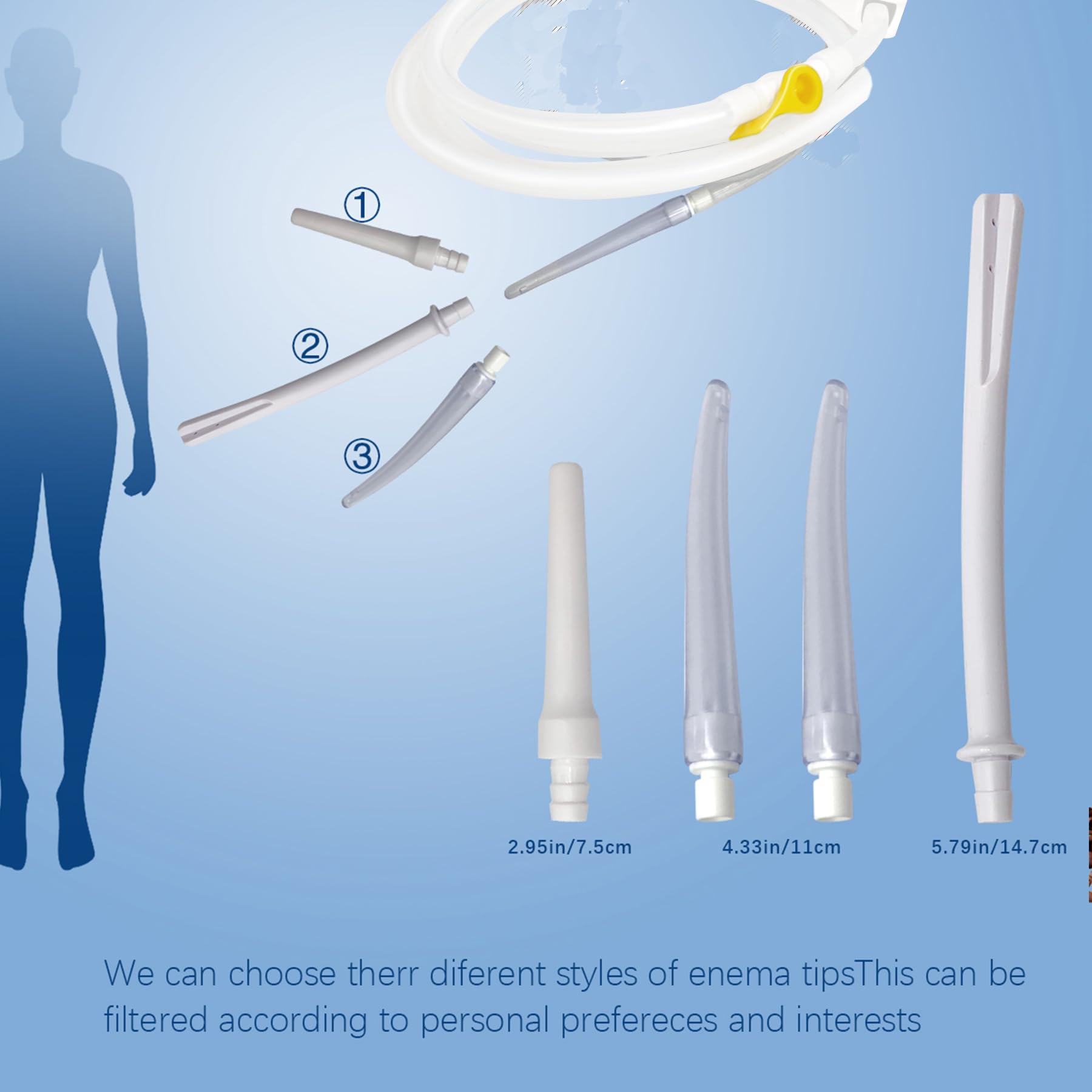 Smokitcen 6-3ft silicone tubing for smooth, controlled flow