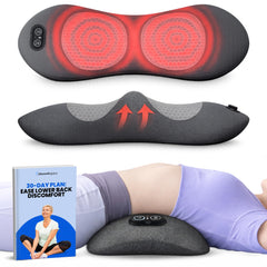 SmoothSpine Triple Fusion Back Massager offering full back coverage for home relaxation.