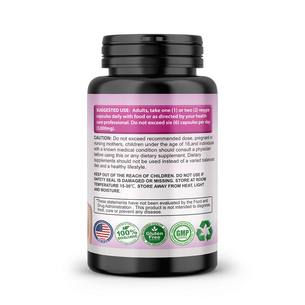 SMS Health Products capsules poured into hand for quick daily intake.