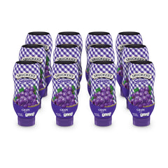 Smucker's Grape Jelly squeeze bottle front view for quick, mess-free servings.