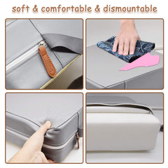 SMZCTYI booster seat cover is waterproof and easy to wipe clean