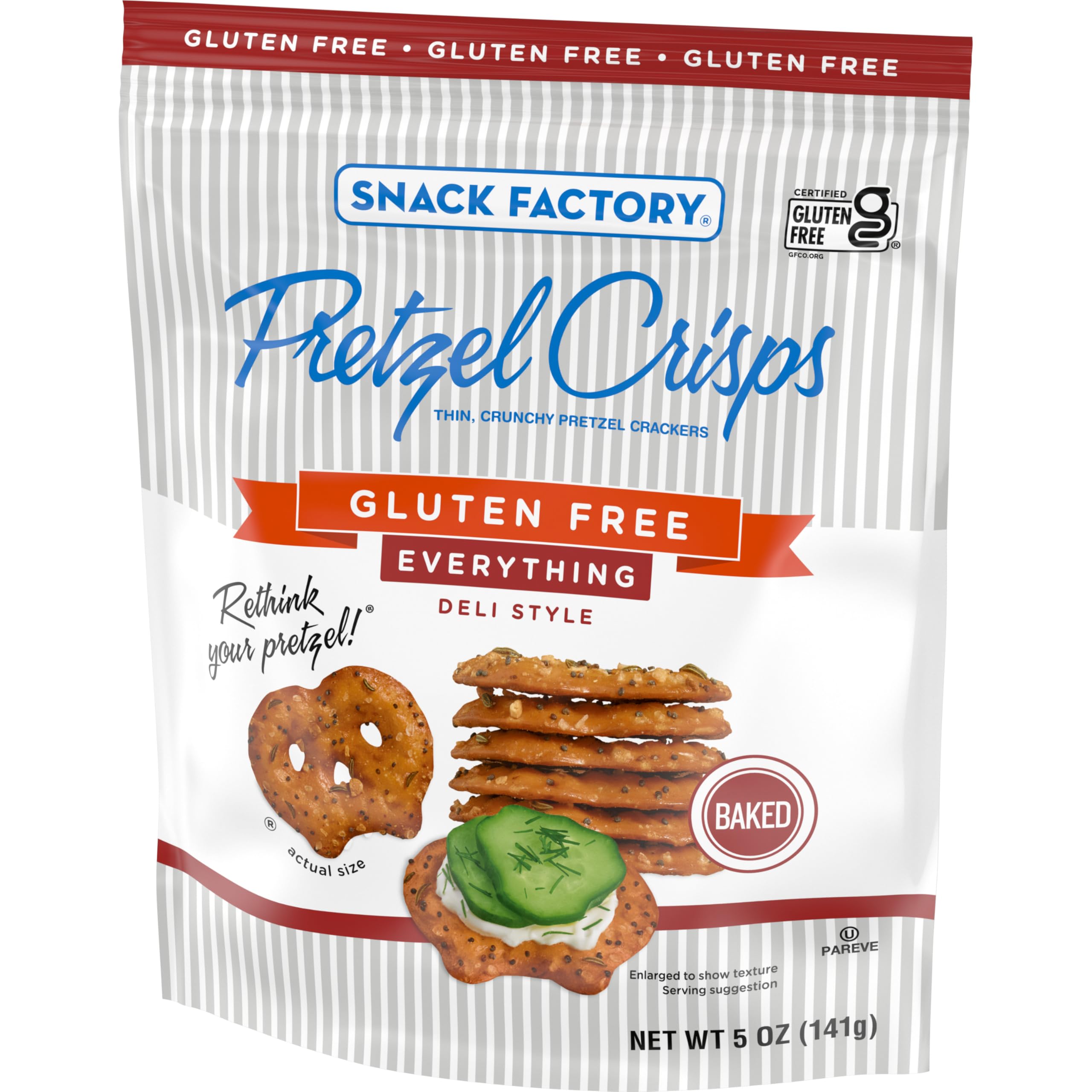 Snack Factory gluten free snack on the go, great for parties