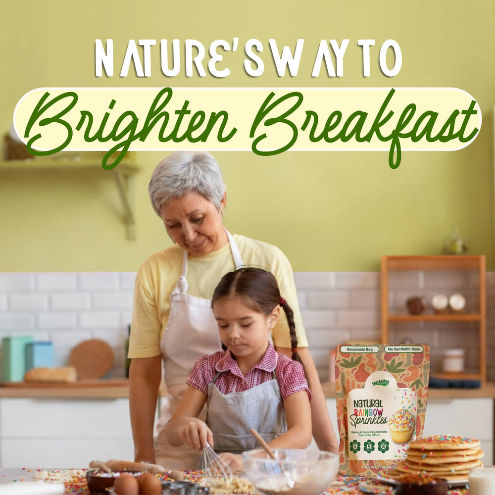 Snackathon baking ingredients highlighted by bright, natural colors.