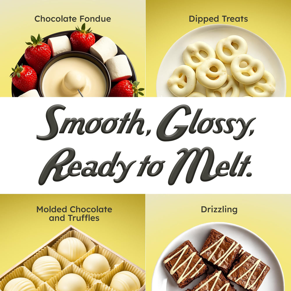 Snackathon cookie decorating with melted coating enables clean, bright cookies.