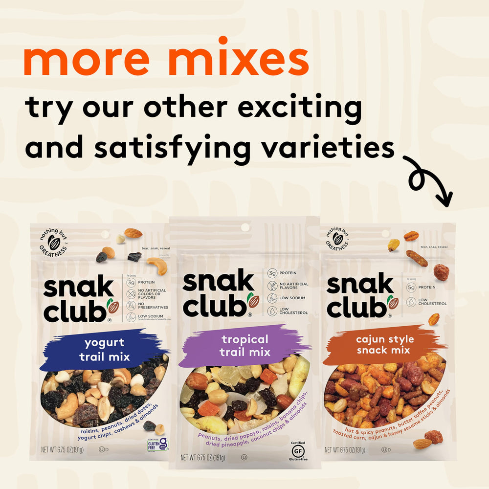 Snak Club Energizer Trail Mix in a bowl ready for sharing and tasting.