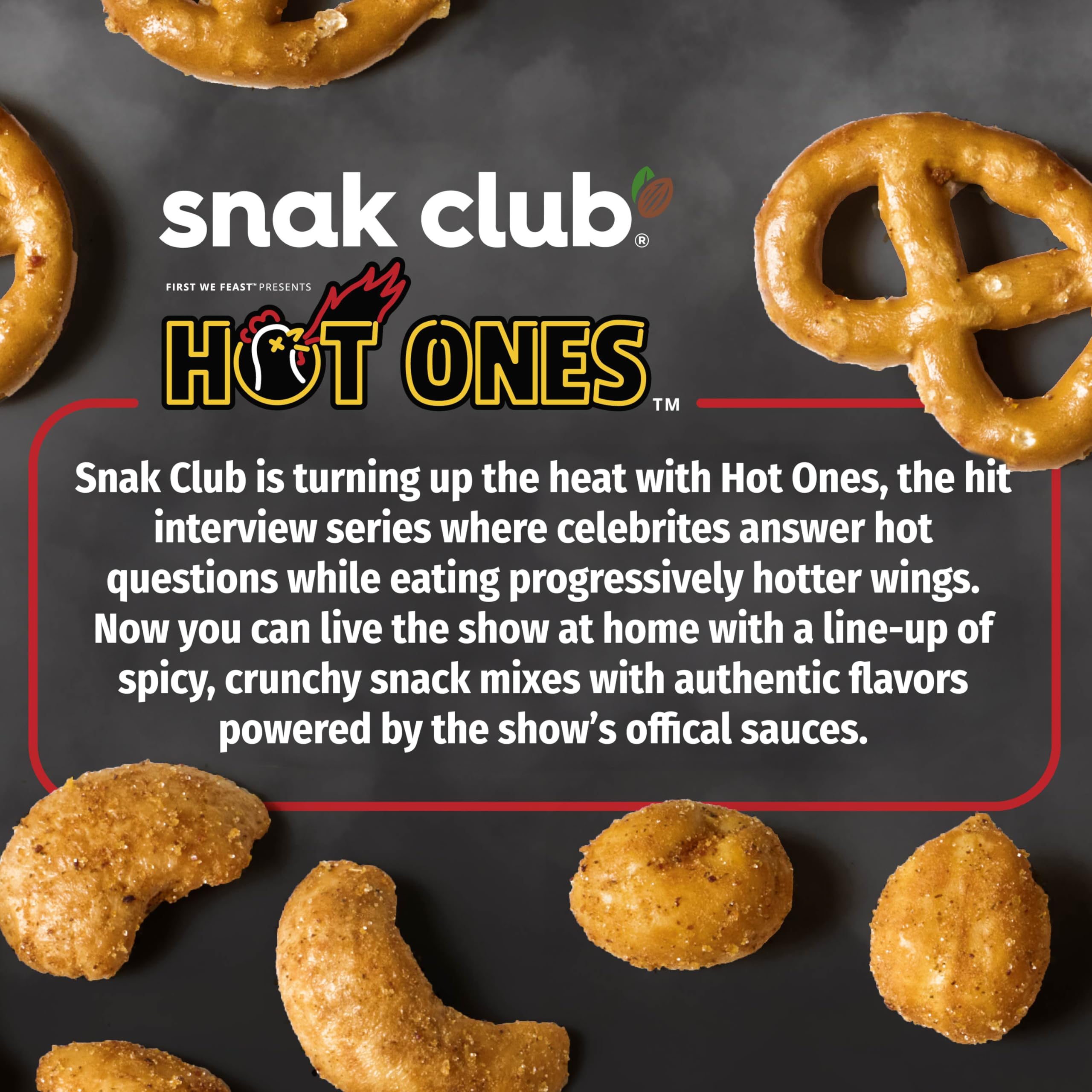 On-the-go snack ready in a portable Snak Club bag