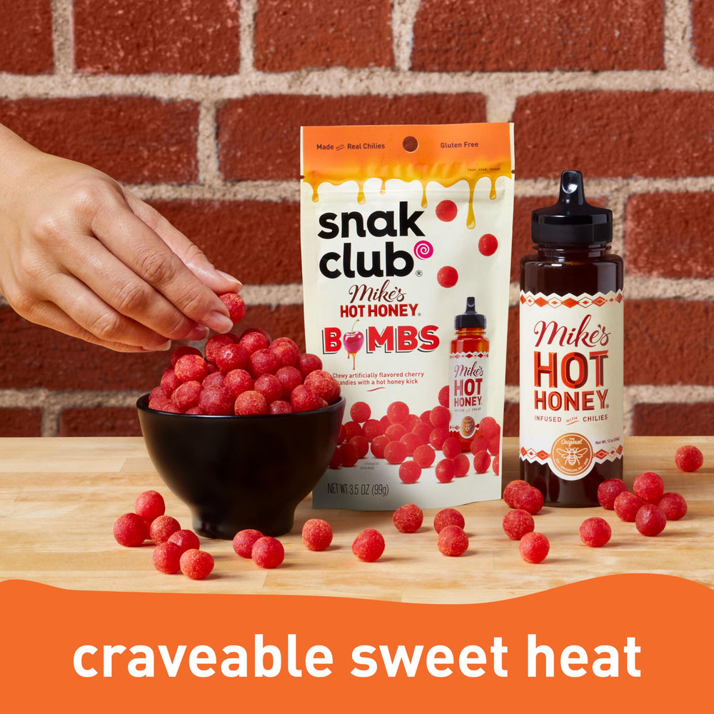 Collab with Mike’s Hot Honey adds iconic warmth to chewy candy.