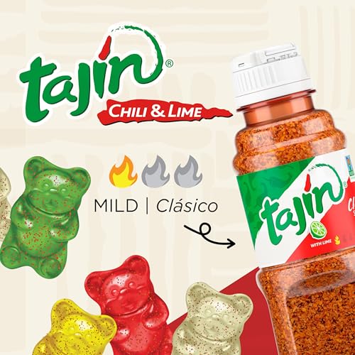 Snak Club Tajin Gummy Bears grab-and-go packaging for travel and school