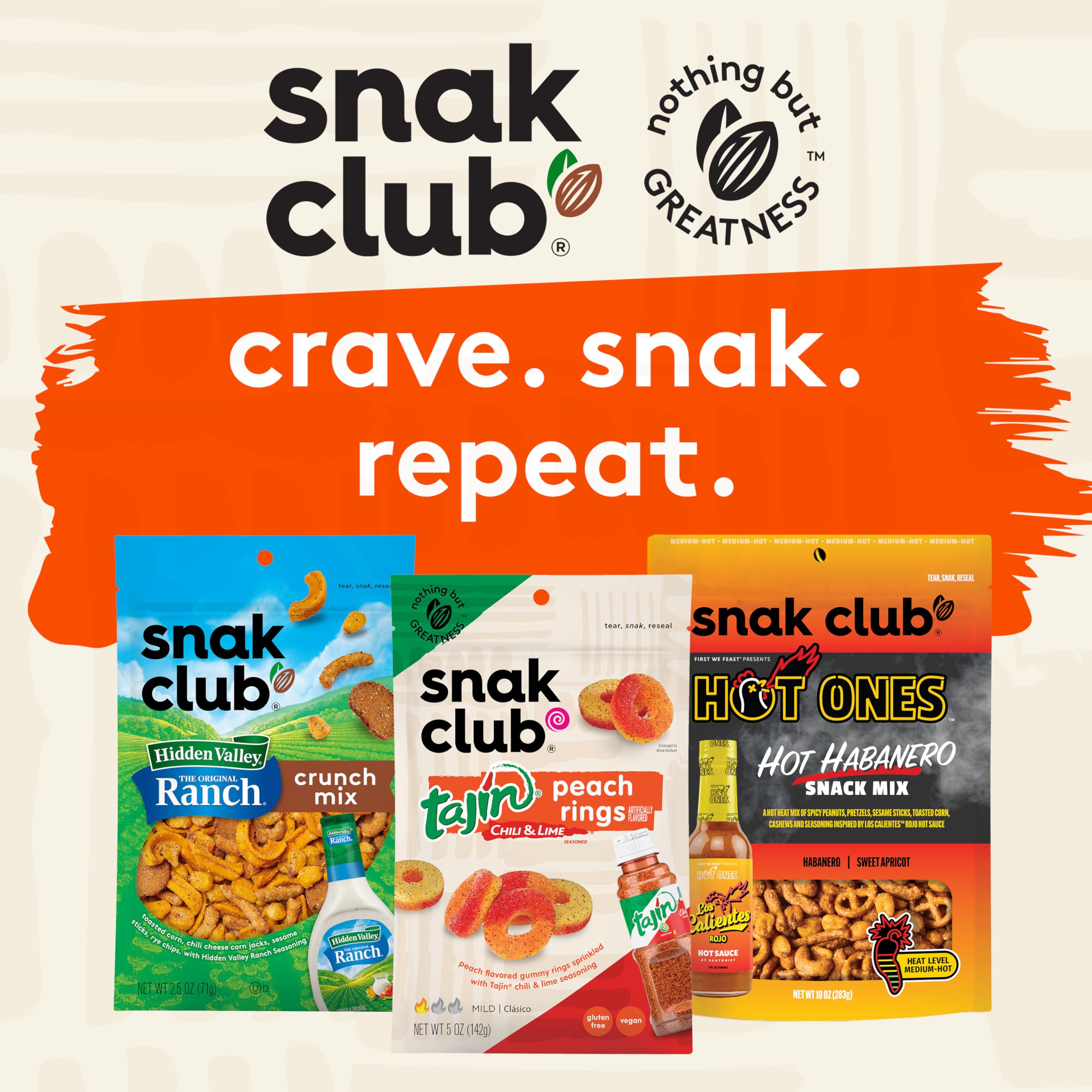 Snak Club Toffee Peanuts gluten-free and kosher symbols highlighted for dietary needs.