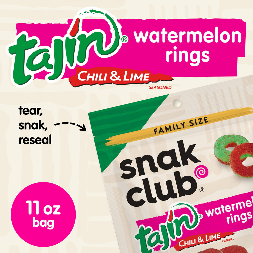 Watermelon Rings vegan and gluten-free label displayed