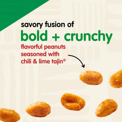 Serving idea with plate and lime for a zesty snack.