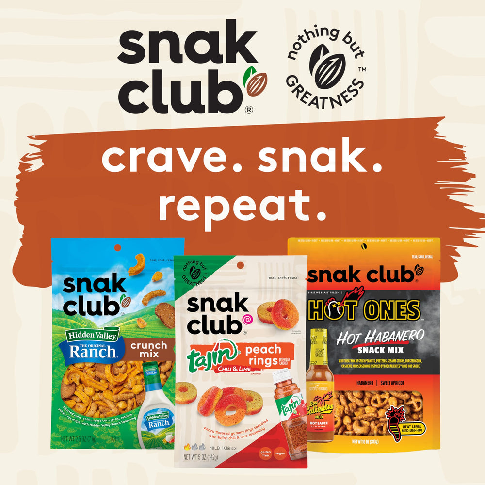 Snak Club travel-friendly snack pack ready for road trips and on-the-go snacking