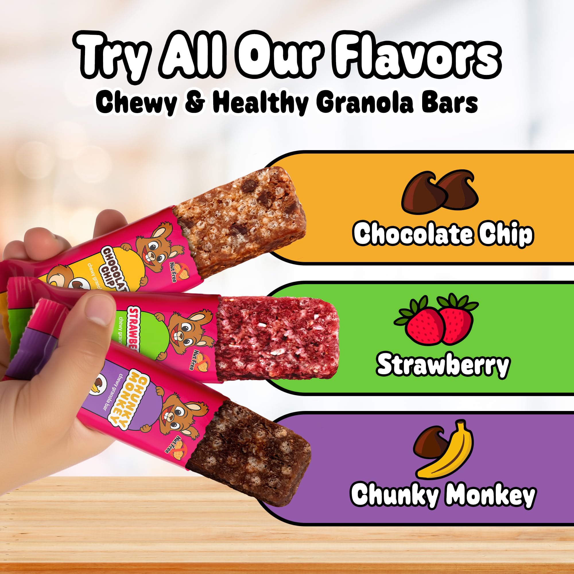 Snakkidz bulk pack 15 bars provides convenient value for families and classrooms.