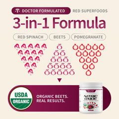 Snap Supplements beet root powder dissolves in water for a quick, caffeine-free energy option.