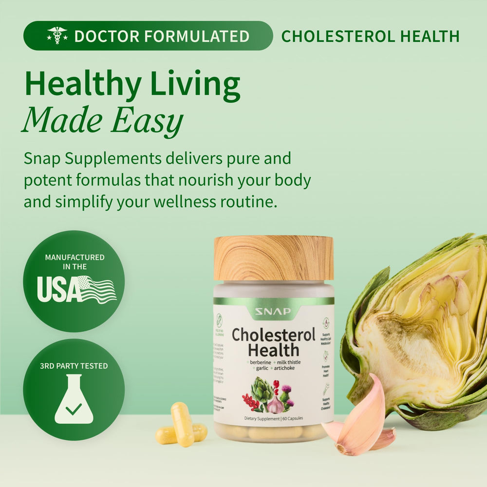 Snap Supplements capsules with water ready for a quick morning routine.