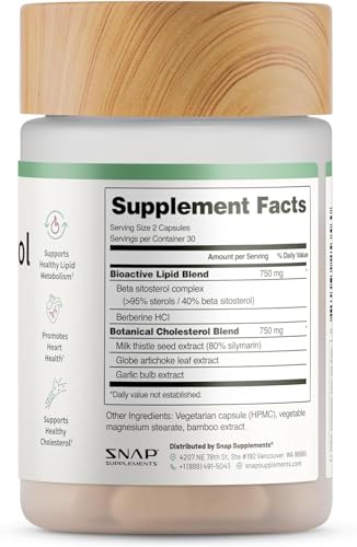 Snap Supplements in-use shot shows daily 2-capsule routine.