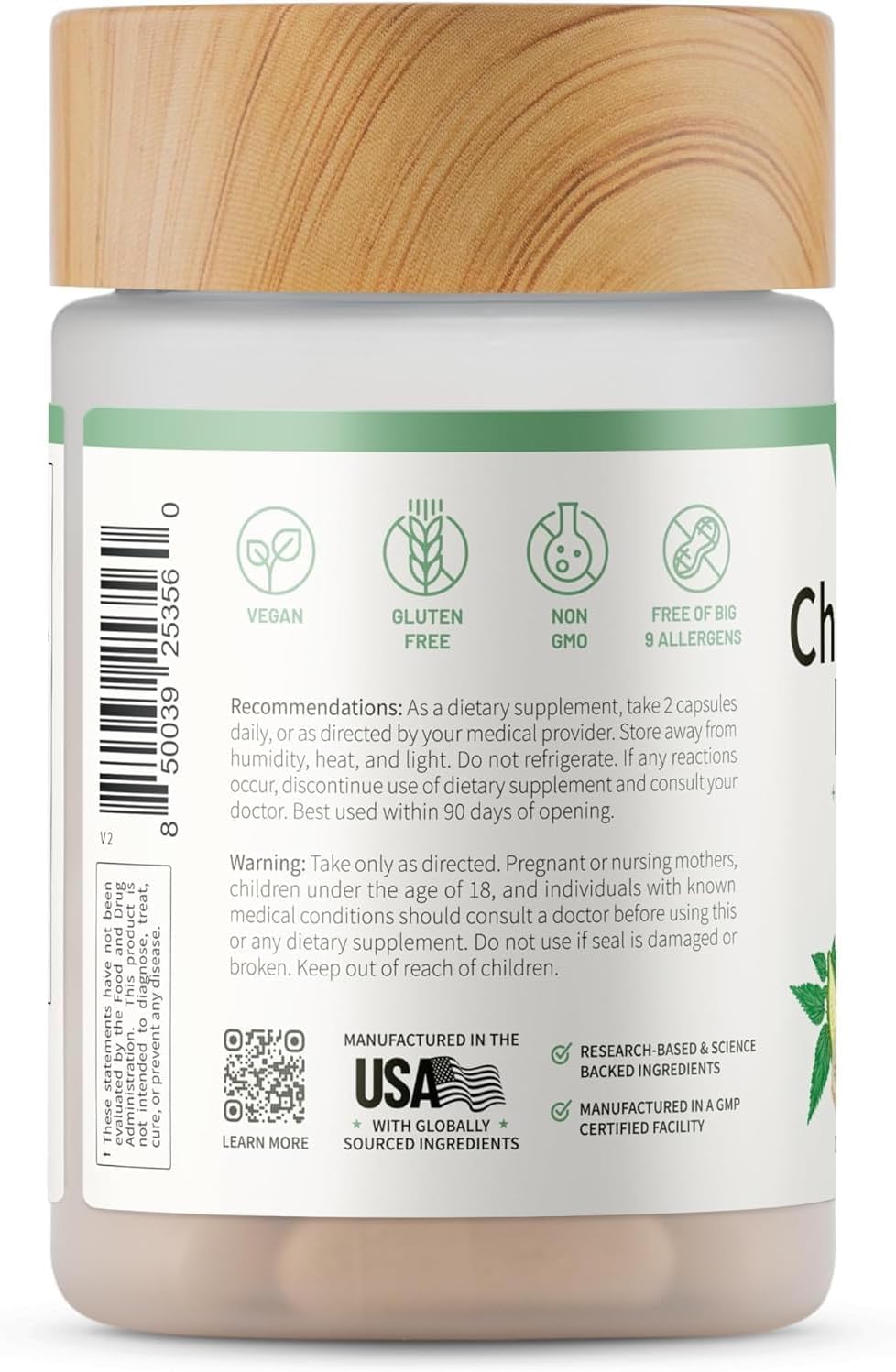 Snap Supplements travel-friendly bottle for on-the-go wellness.