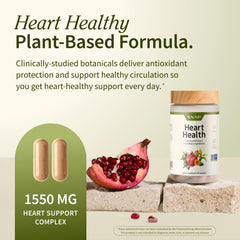 Snap Supplements Heart Health tablets ready for daily use.