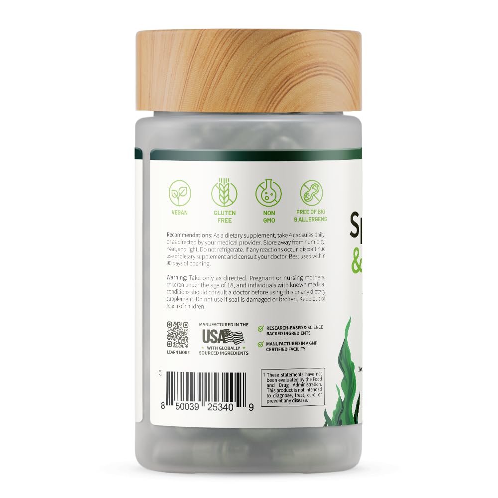 Snap Supplements label close up communicates organic ingredients and certification