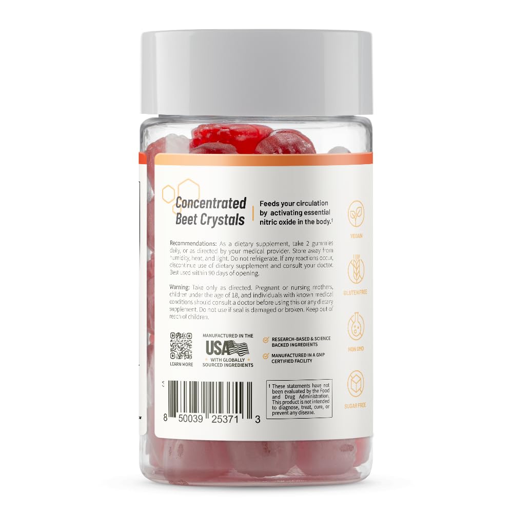 Snap Supplements Nitric Oxide Beet Root energy bottle ready for daily use.