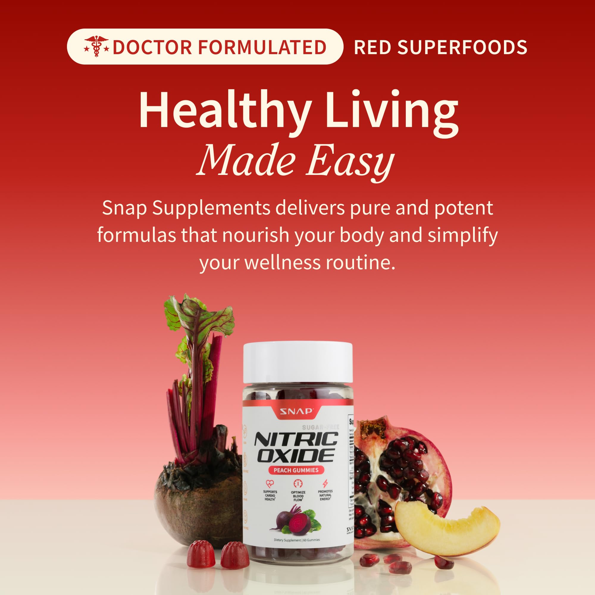 Snap Supplements Nitric Oxide Beet Root travel pack for on‑the‑go energy.