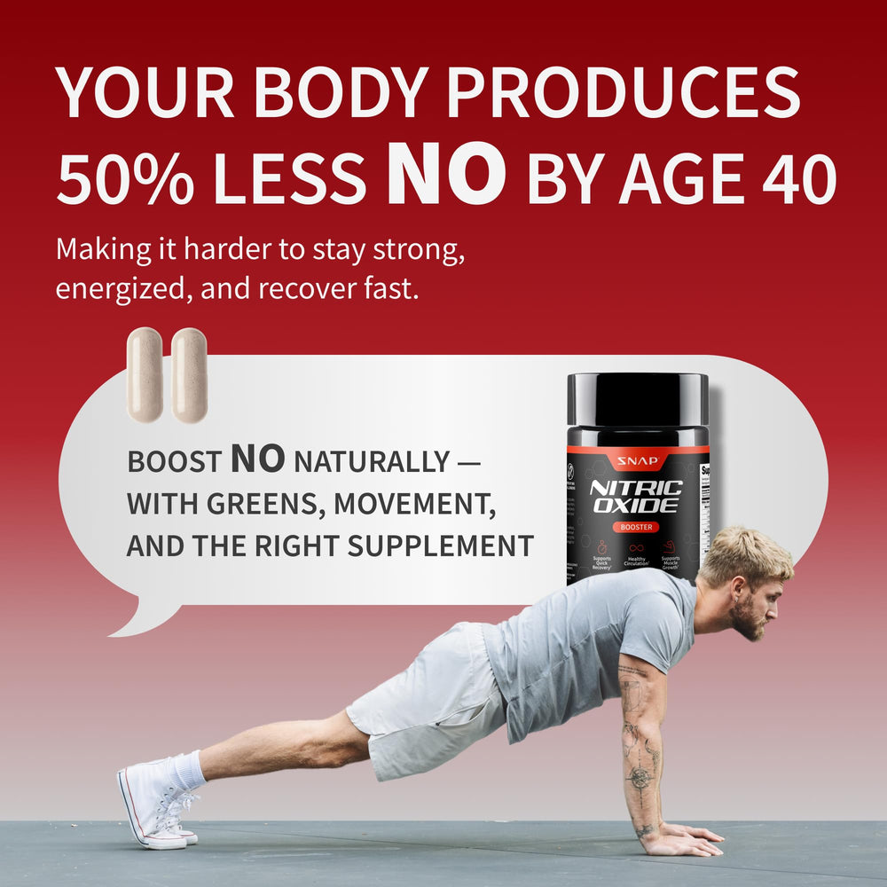 Snap Supplements Nitric Oxide Booster athlete demonstrating endurance during training