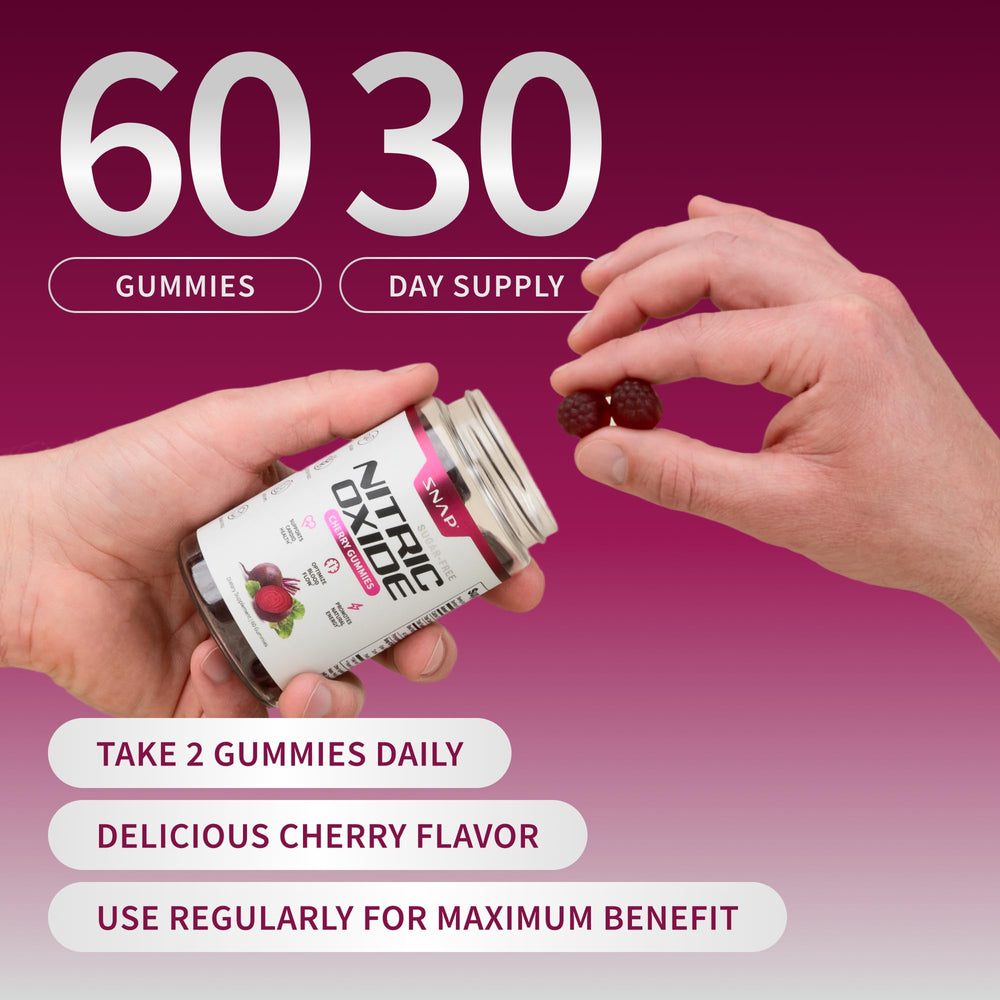 Snap Supplements bottle in a desk drawer showing grab-and-go convenience