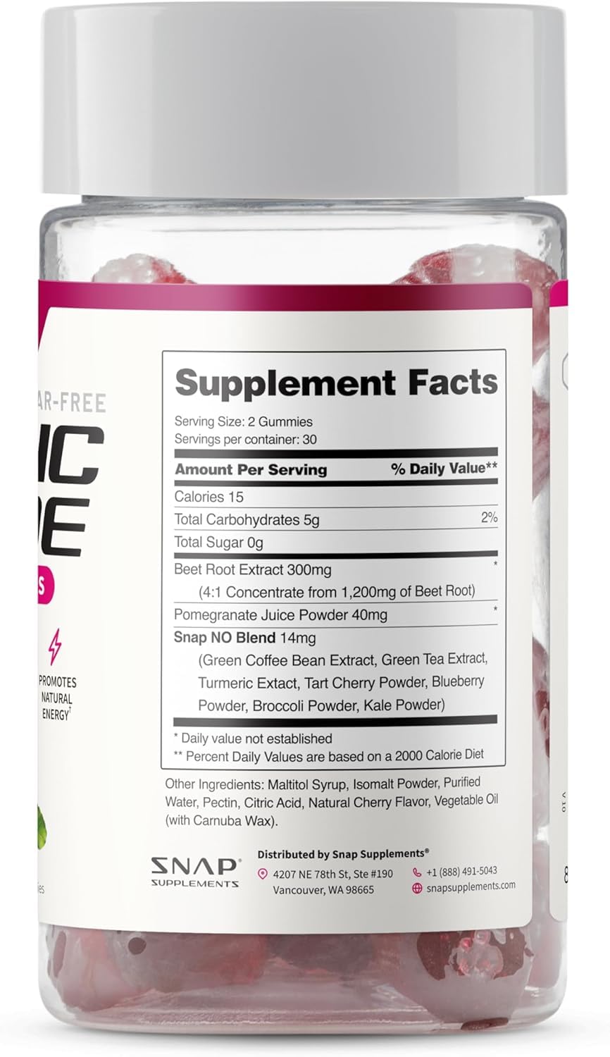 Snap Supplements gym-bag-ready bottle for on-the-go energy